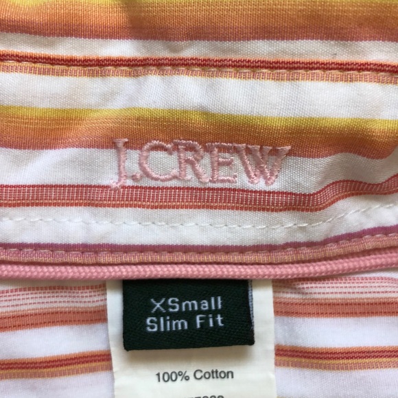 J. Crew button down - pinks/oranges - Picture 4 of 4